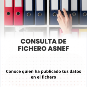 Consulta de fichero ASNEF
